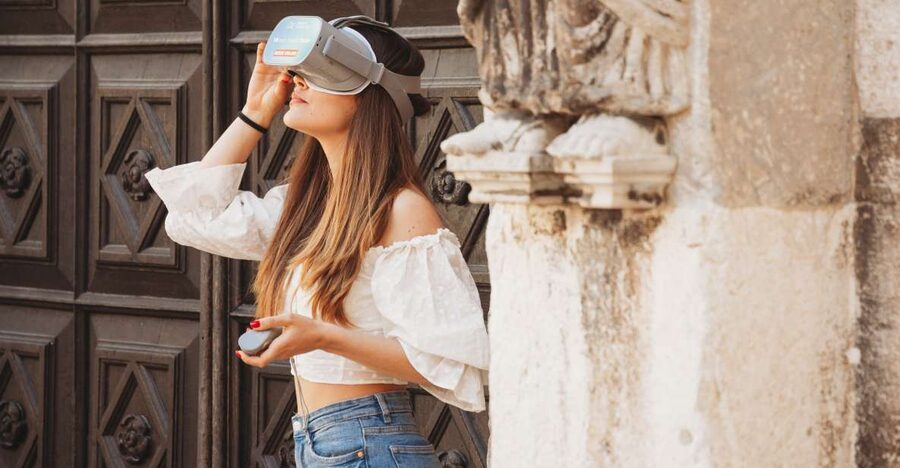 Zadar: Virtual Reality Guided History Walking Tour - The OculusGo Setup: You Don’t Need Tech Skills