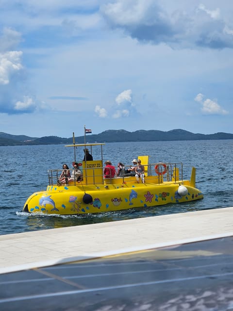 Zadar: Yellow Semi-Submarine Underwater Exploration Tour - The skipper effect: safety, storytelling, and a family-friendly touch