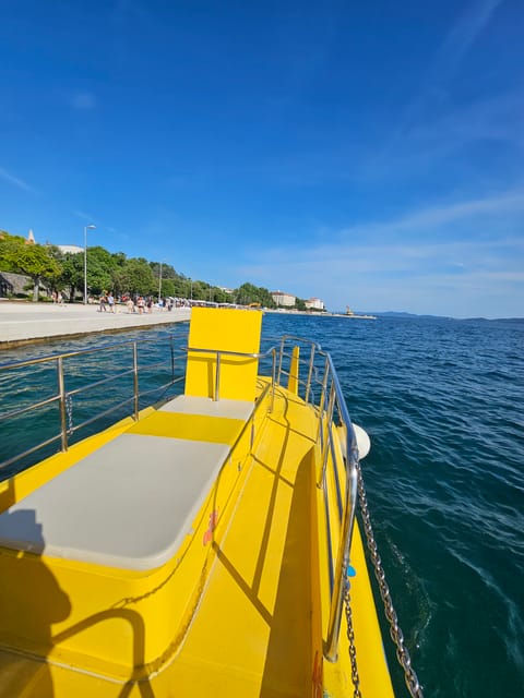 Zadar: Yellow Semi-Submarine Underwater Exploration Tour - How the ride ties into Zadar sightseeing without stealing your day