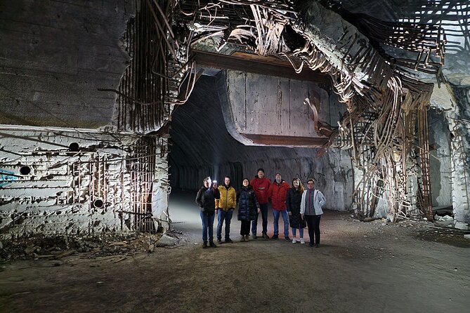 Zeljava Airbase: History and Adventure Tour/Plitvice - The plane-shaped hole in the hill: where the tour turns