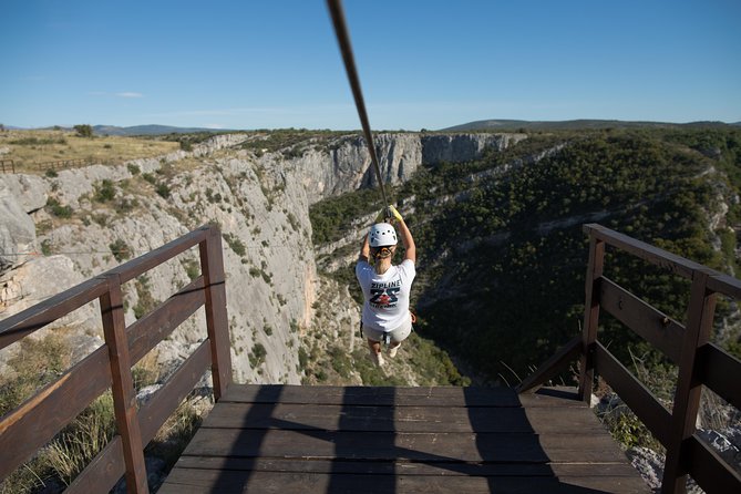 Zipline Šibenik - Čikola Canyon - Čikola Canyon from the air: what you’ll actually see