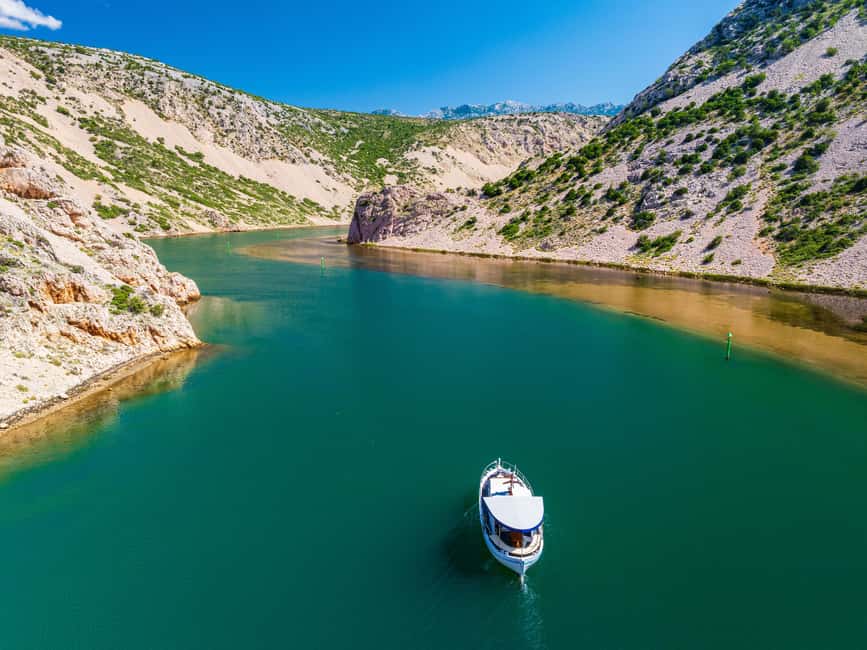 Zrmanja river & 3 Croatian seas boat tour - Karin Sea Sailing: Great Views, Variable Expectations