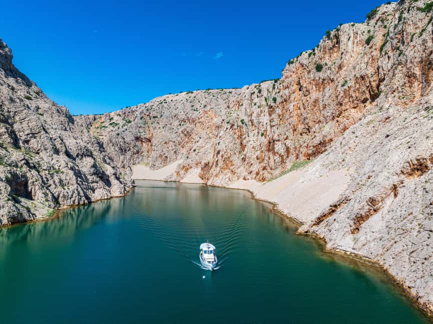 Zrmanja river & 3 Croatian seas boat tour - Lunch at Restaurant Kalada: Fish, Meat, or Pizza